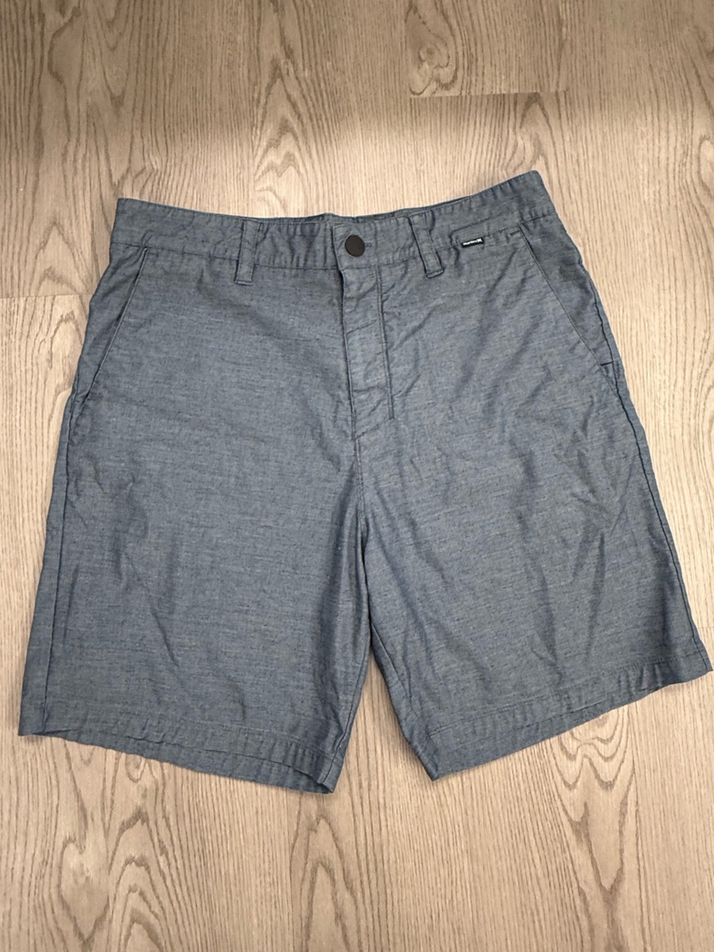 ⛳️ Hurley Men's Blue Chambray Golf Shorts Size 32 ⛳️